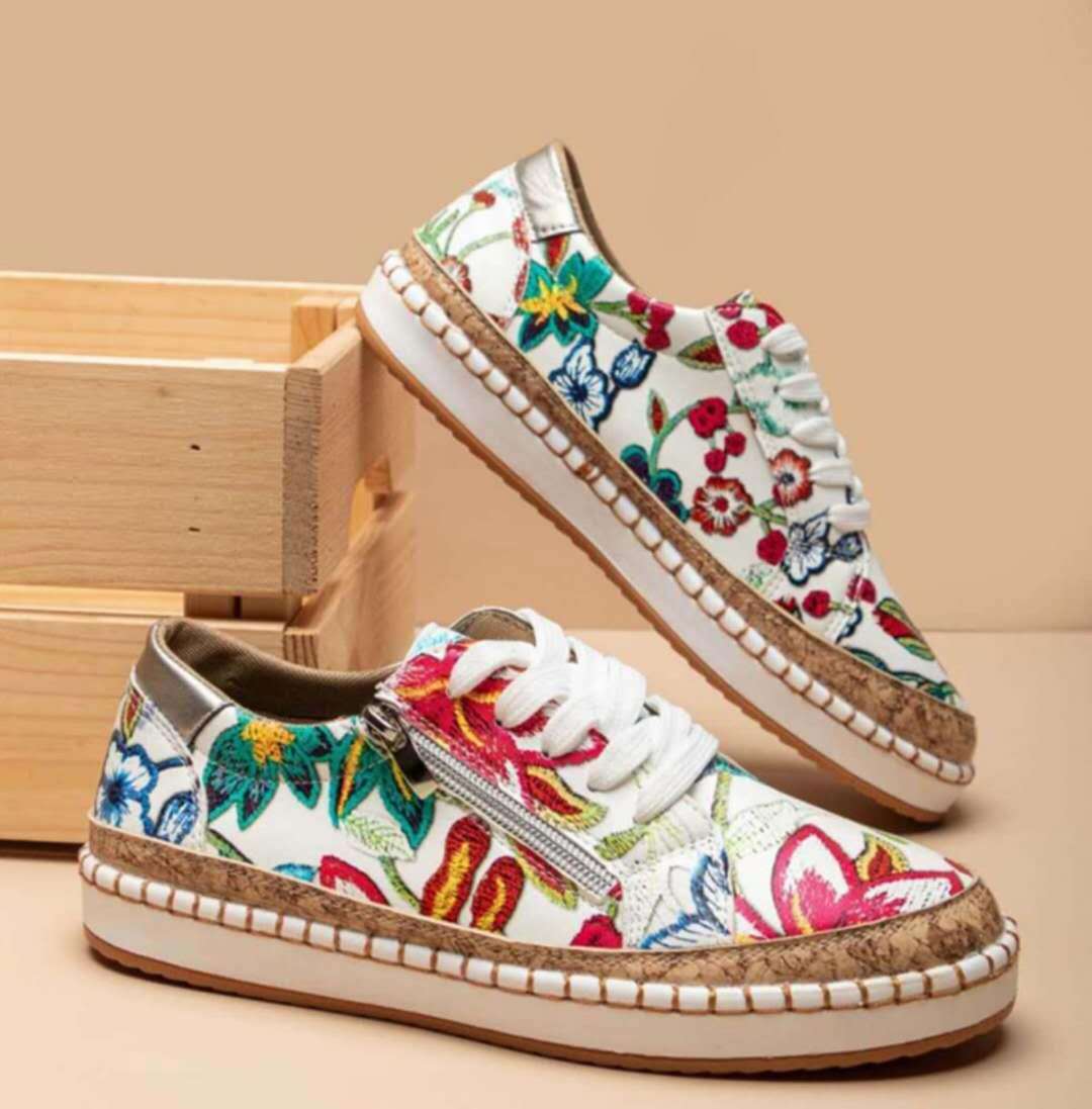 Drune | Vintage Vulkanisierte Damen Schuhe Komfort und Stil