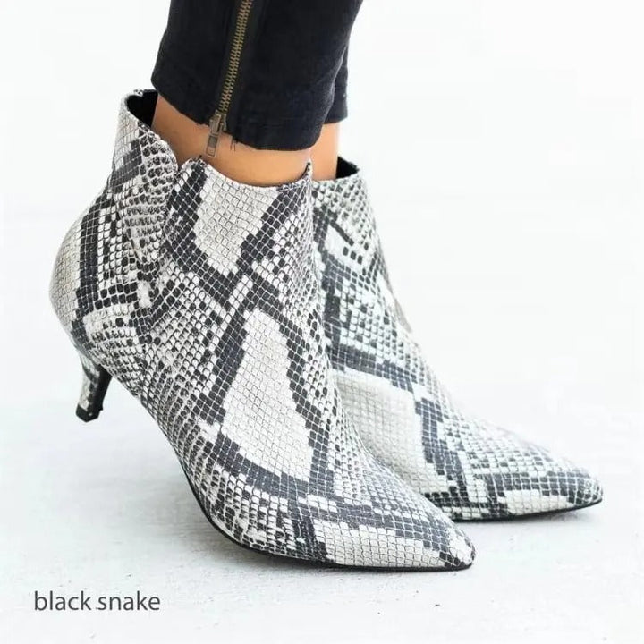 Drune | Damen Stiefeletten mit Absatz