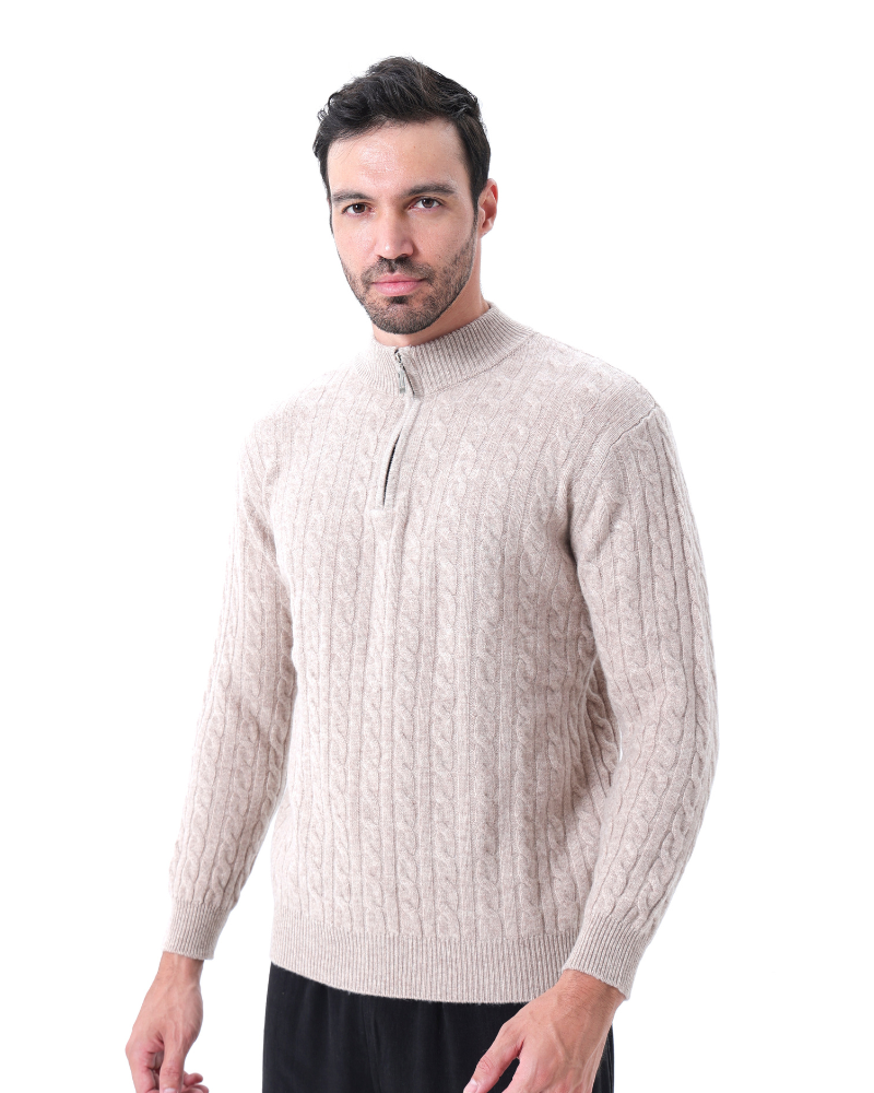 Drune | Pull mit halbem Reißverschluss