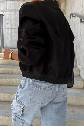 Drune | Bomberjacke mit Taschen Polyester-mischung Klassisch und Zeitlos
