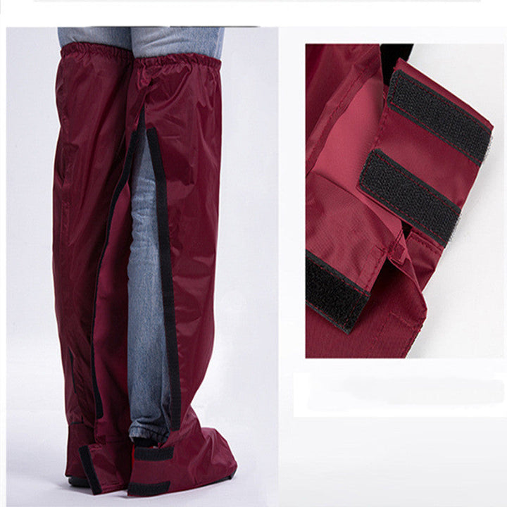 Drune | Regenhose mit Schuhüberzügen, ideal zum Radfahren