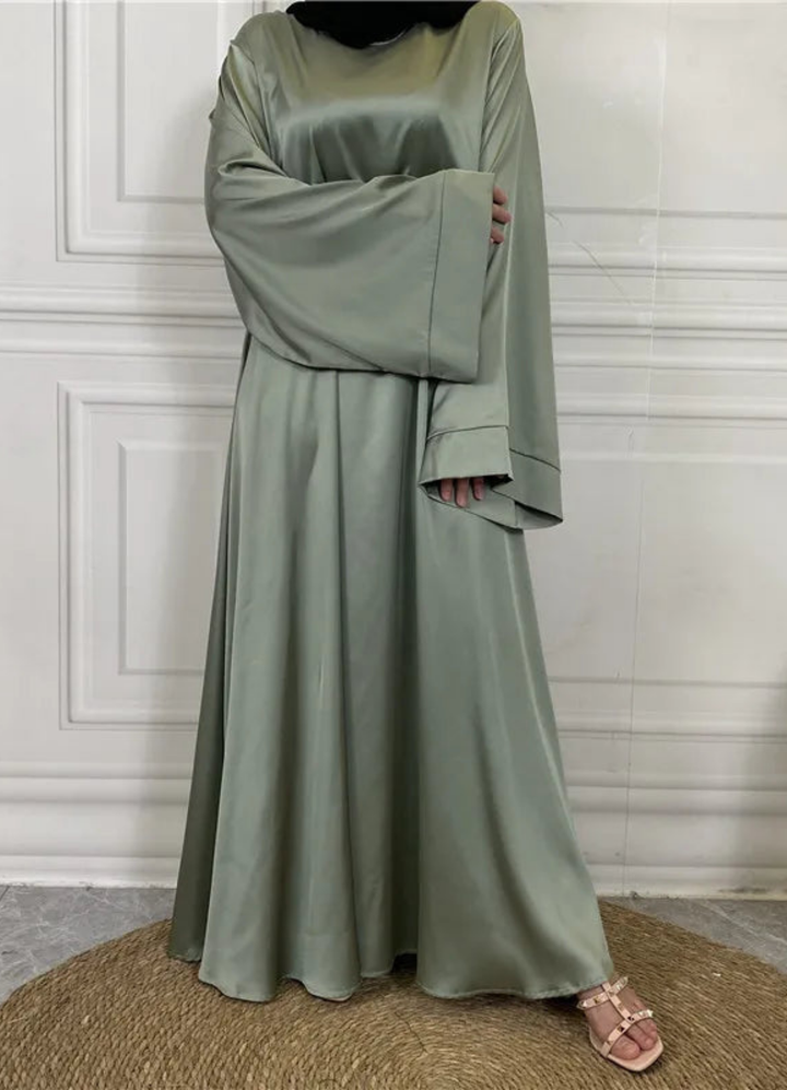 Drune | Klassische Damen Langarm Maxikleid