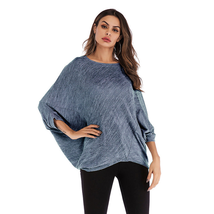 Damen Oversized Sweater mit lässigem Schnitt Drune
