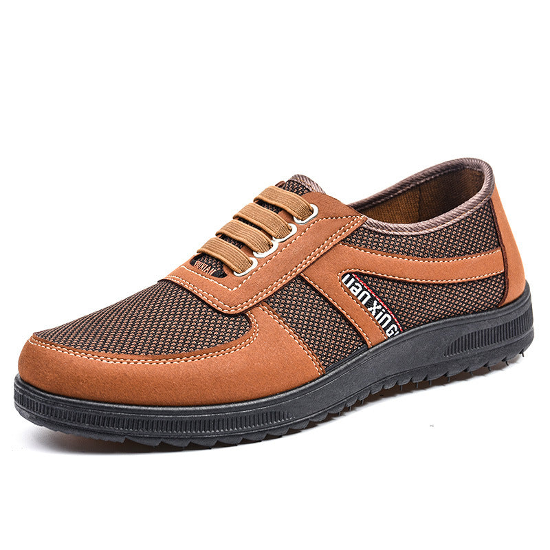 Herren nan atmungsaktiver Freizeit-Sneaker mit Mesh-Textiloberseite, gepolstertem Komfortfußbett und griffiger rutschfester Gummilaufsohle Drune