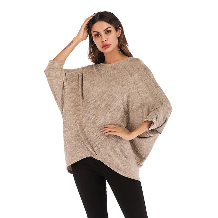 Damen Oversized Sweater mit lässigem Schnitt Drune