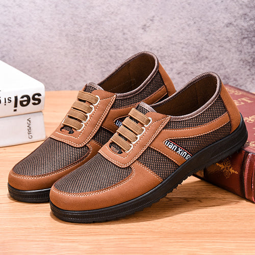 Herren nan atmungsaktiver Freizeit-Sneaker mit Mesh-Textiloberseite, gepolstertem Komfortfußbett und griffiger rutschfester Gummilaufsohle Drune