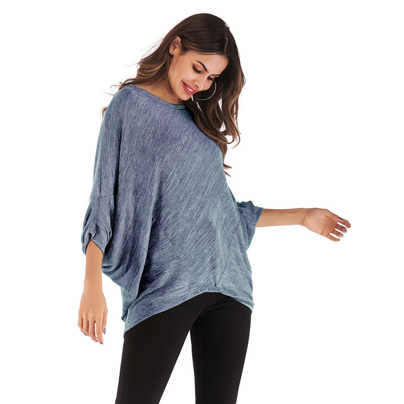 Damen Oversized Sweater mit lässigem Schnitt Drune