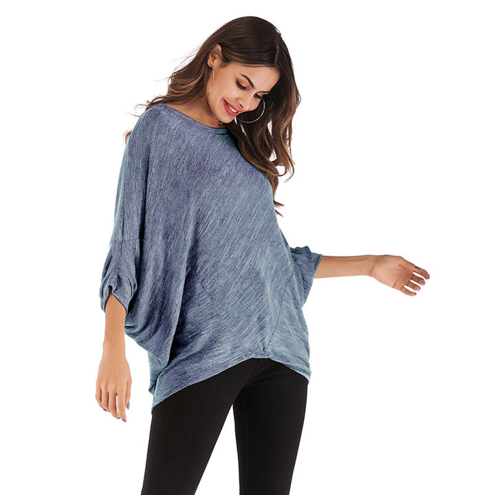 Damen Oversized Sweater mit lässigem Schnitt Drune