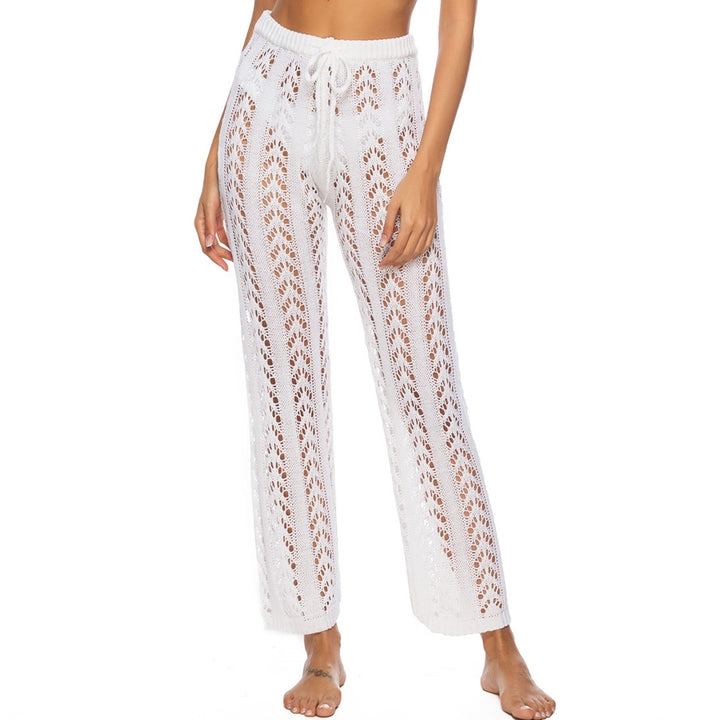 Damen luftige Häkel-Strandhose Drune