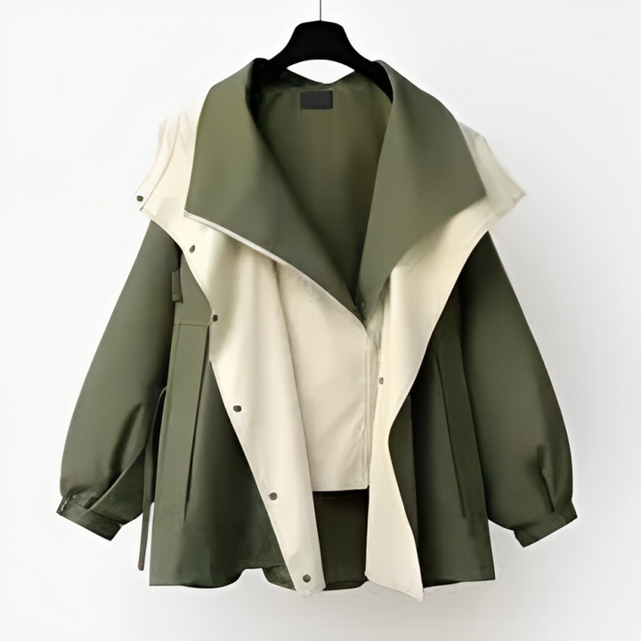 Drune | Elegante Wasserdichte Regenjacke für Frauen