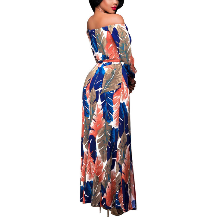 Damen Maxi-Kleid im trendigen Tropenlook Drune