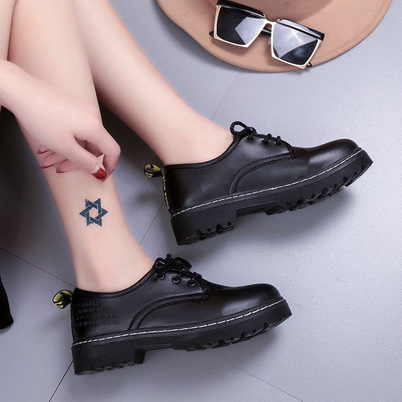 Damen Halbschuhe mit robustem Profil und modischem Schnürdesign Drune