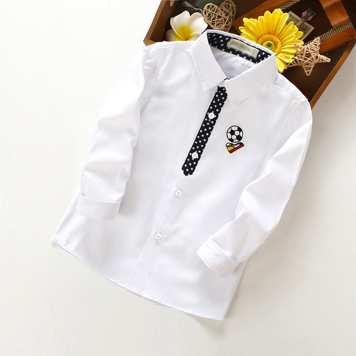 Damen Elegantes Langarmhemd mit weicher Innenseite Drune