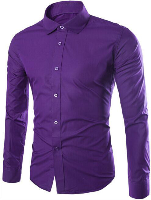 Herren nan tailliertes Business-Hemd mit Kentkragen, leichtem Stretch und schmaler Silhouette Drune