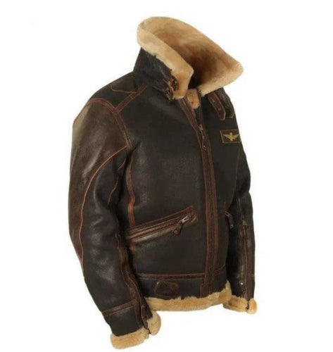 Drune | Fliegerjacke Vintage Stil Winterjacke - Klassische Pilotenjacke für Herbst und Winter