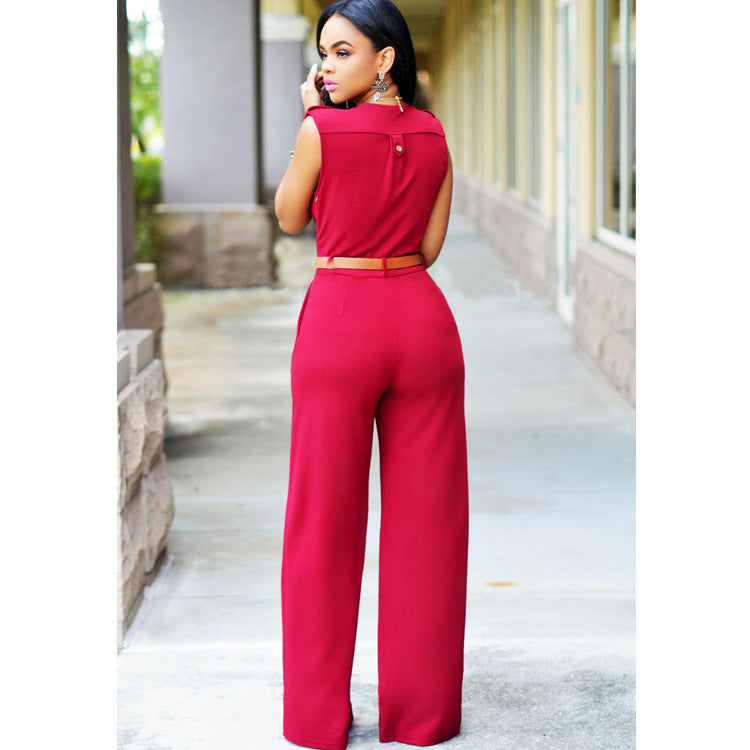 Drune Damenmoden-Jumpsuit mit Einteiler-Hose