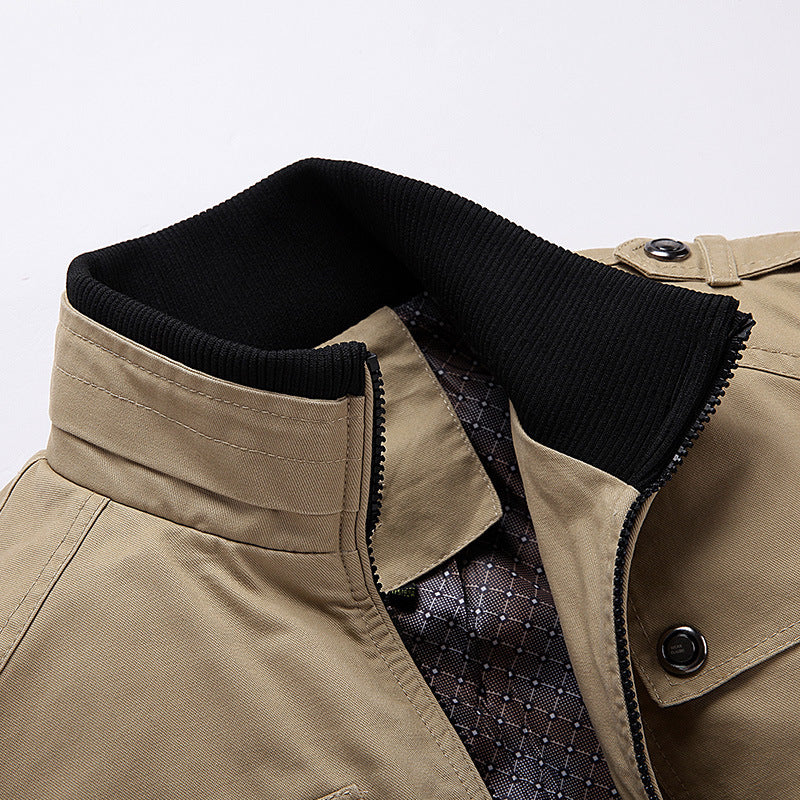 Herren modische und funktionale Jacke Drune