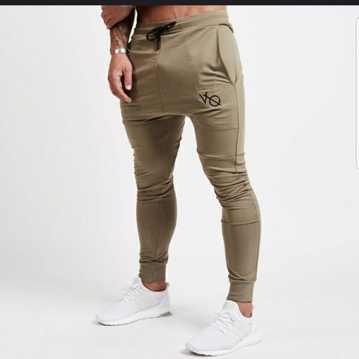 Herren nan sportliche Jogginghose mit schmaler Passform Elastikbund und Kordelzug Drune