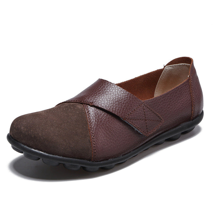 Drune | Orthopädische Leder Slip-On Loafer für Damen