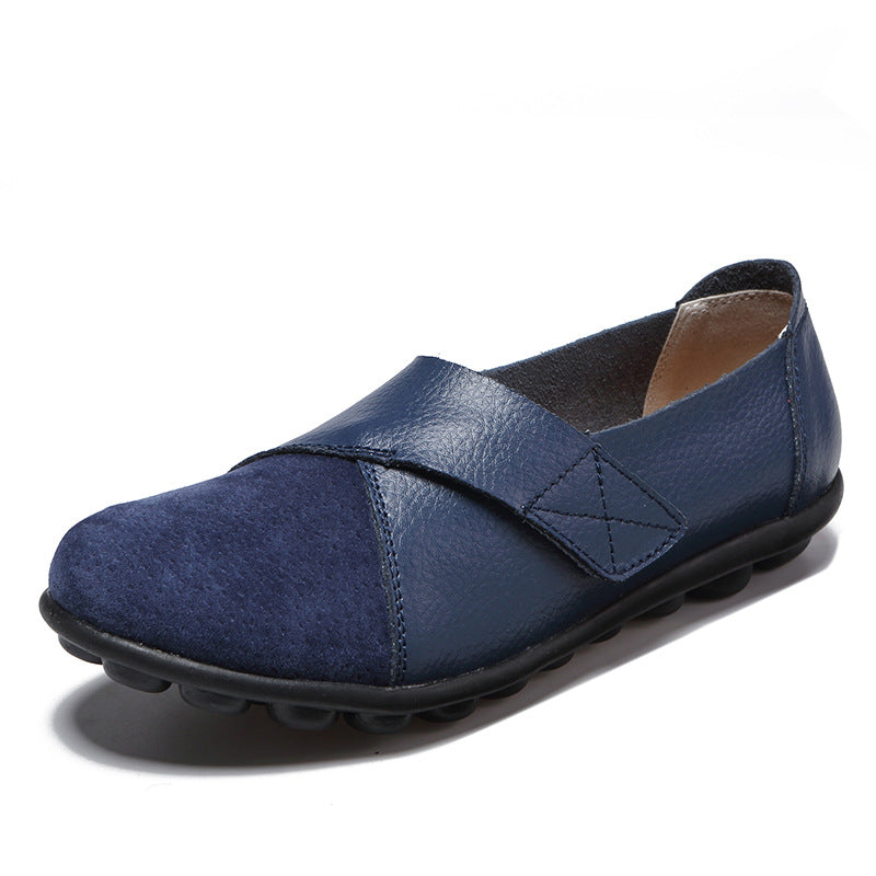 Drune | Orthopädische Leder Slip-On Loafer für Damen