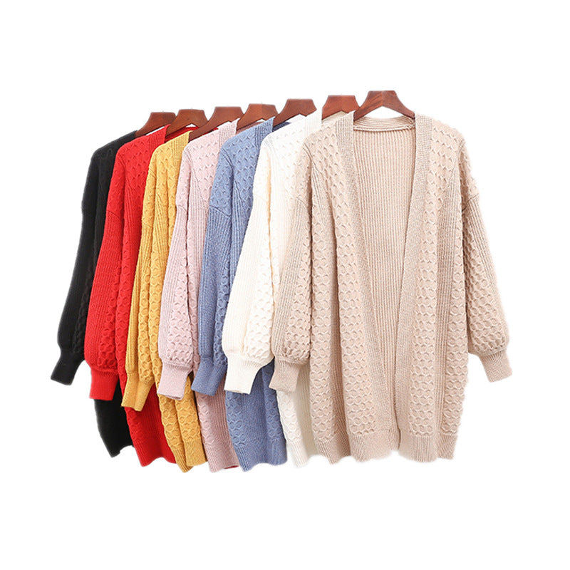 Damen Strickjacke mit strukturiertem Design und weichem Griff Drune