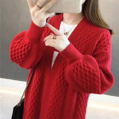 Damen Strickjacke mit strukturiertem Design und weichem Griff Drune