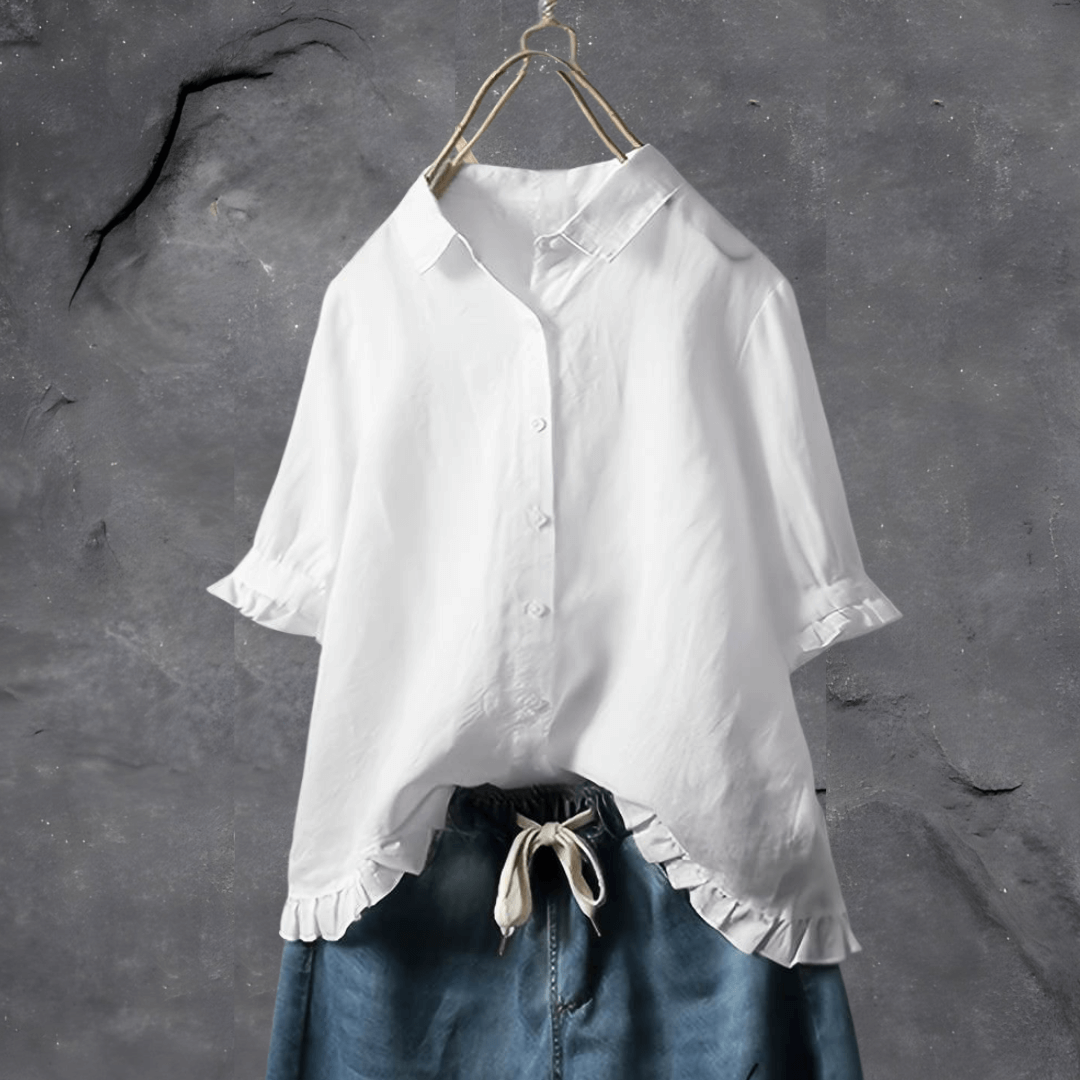 Drune | Bluse Mit Knöpfen Für Damen