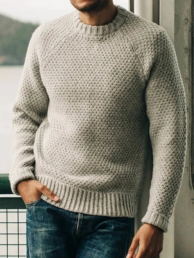 Drune | Klassische Baumwoll-Pullover für Männer