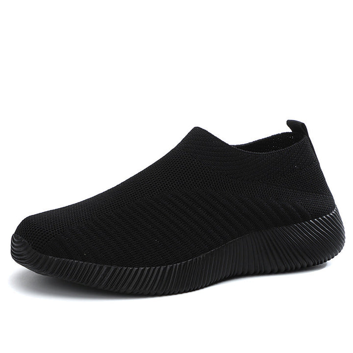 Damen Atmungsaktive Slip-On Sneakers mit flexiblem Obermaterial Drune