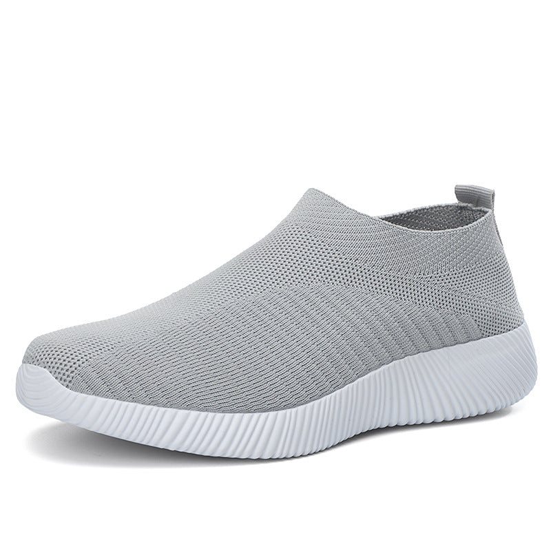 Damen Atmungsaktive Slip-On Sneakers mit flexiblem Obermaterial Drune