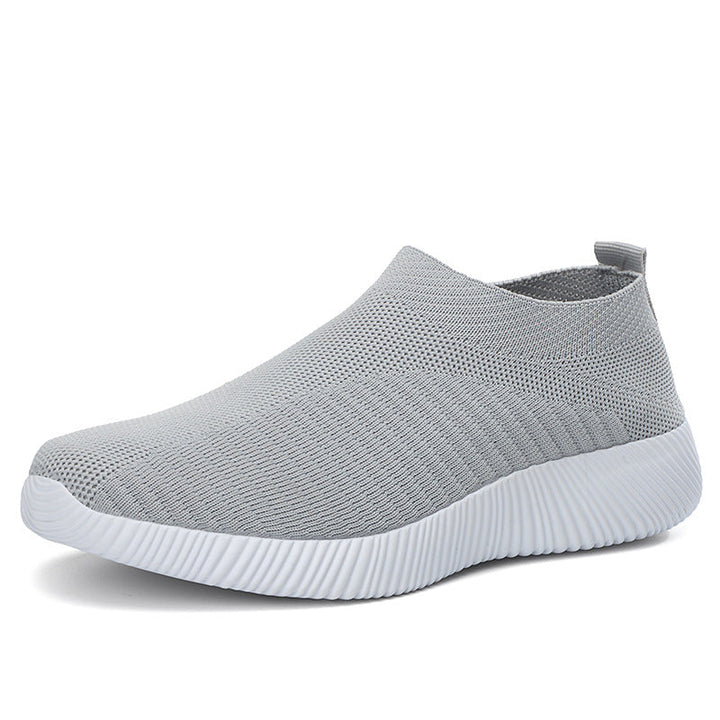 Damen Atmungsaktive Slip-On Sneakers mit flexiblem Obermaterial Drune