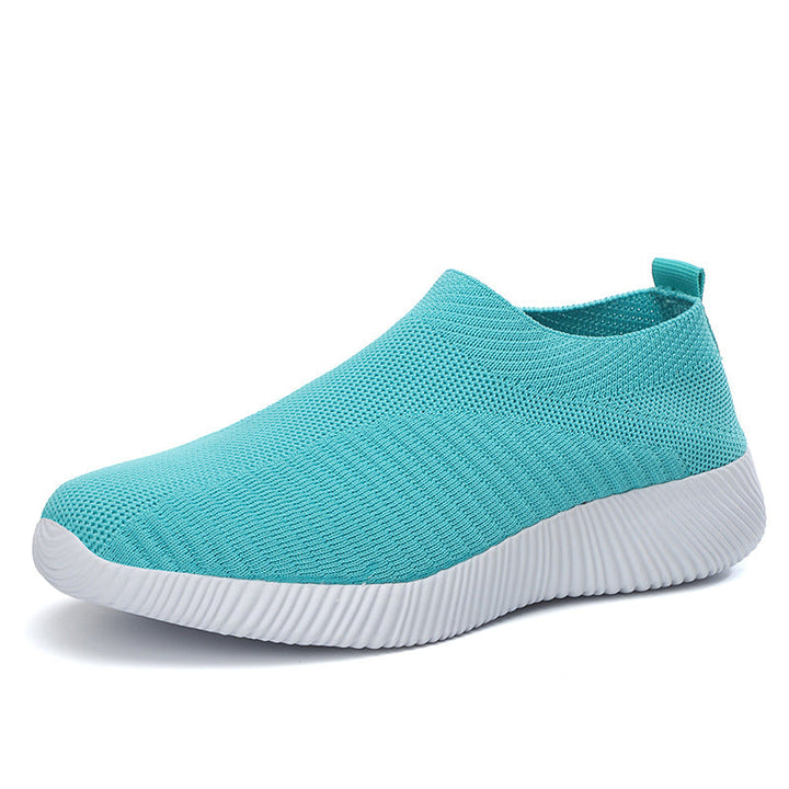 Damen Atmungsaktive Slip-On Sneakers mit flexiblem Obermaterial Drune