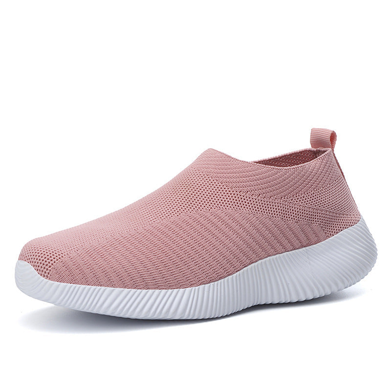 Damen Atmungsaktive Slip-On Sneakers mit flexiblem Obermaterial Drune