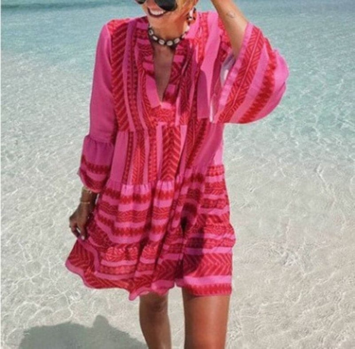 Drune | Schöne Sommerkleid mit Vielen Mustern