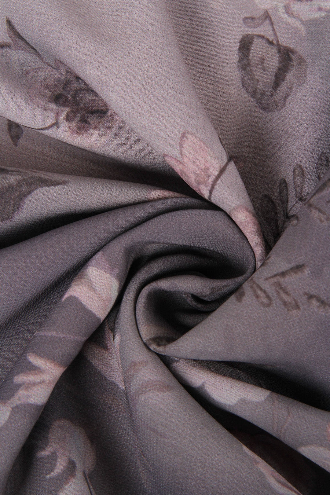 Drune | Midikleid mit Blumenmuster und V-Ausschnitt