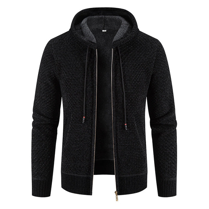 Drune | Stilvoller Kapuzen-Cardigan für Männer