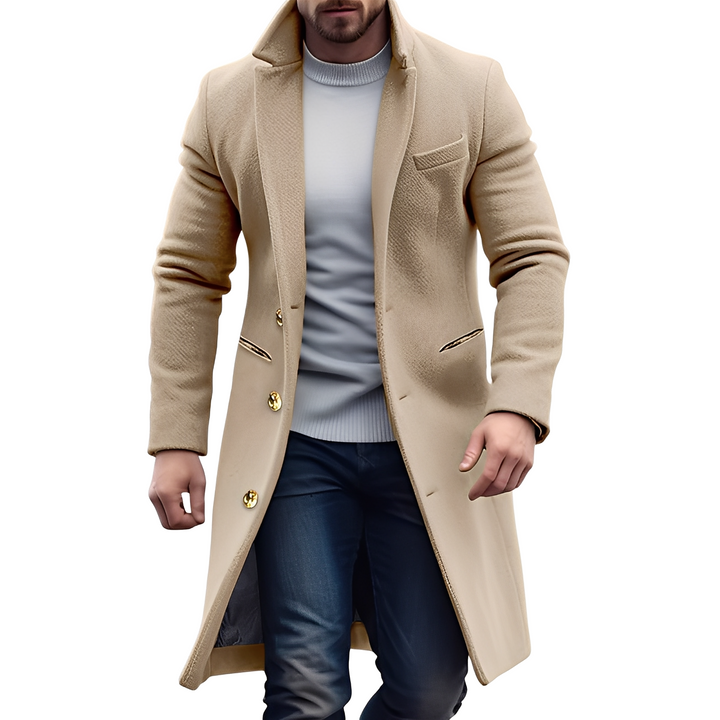 Drune | Eleganter Wolltrenchcoat für Männer