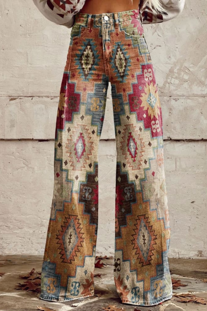 Drune | Stilvolle Jeans im Boho-Stil für Frauen