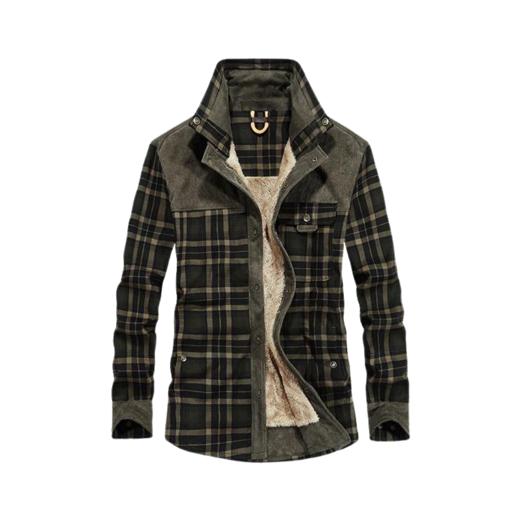 Drune | Jacke aus dickem Flanell für Männer