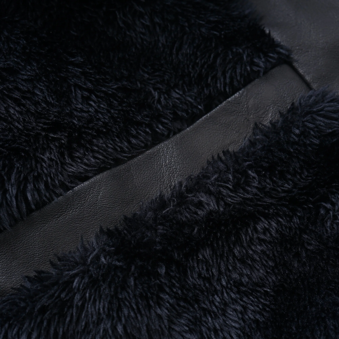 Drune | Hooded Lederjacke