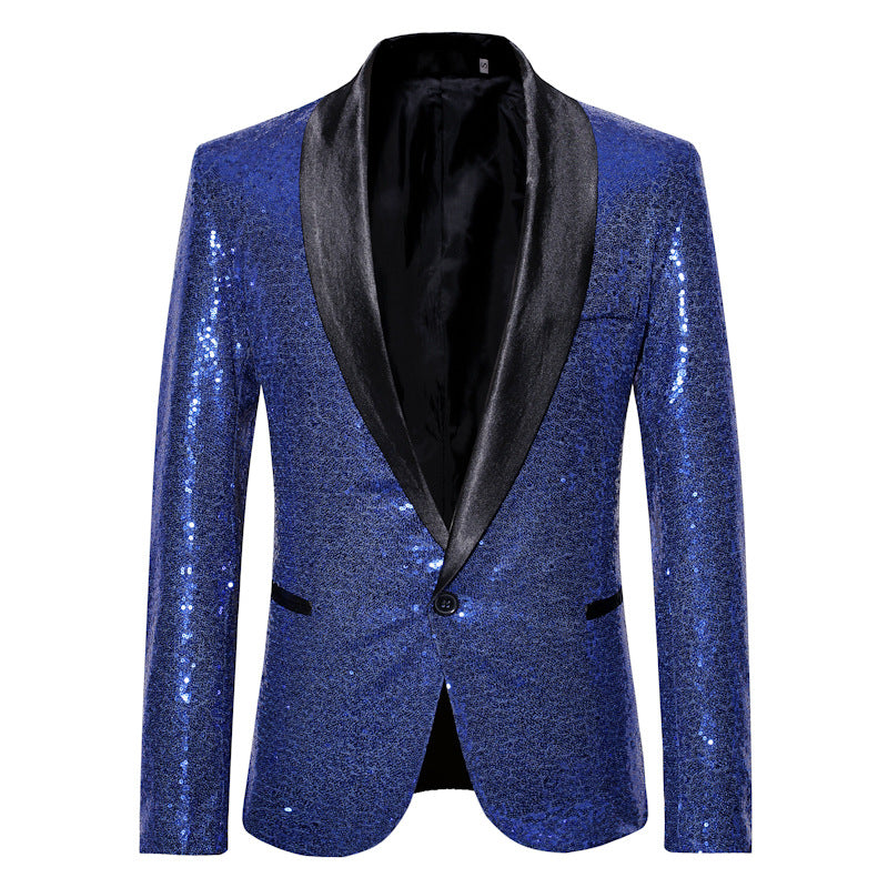 Drune | Stilvoller Pailletten-Blazer für Herren