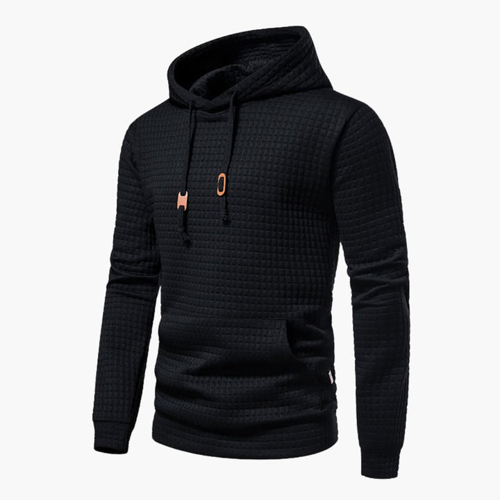 Drune | Kapuzenpullover Kariert - Moderner Freizeit-Hoodie für Alltag und Sport