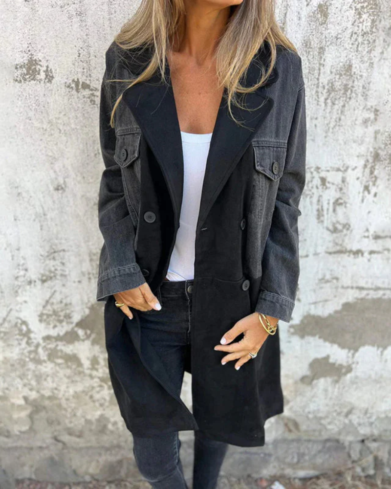 Drune | Denim und Lederjacke