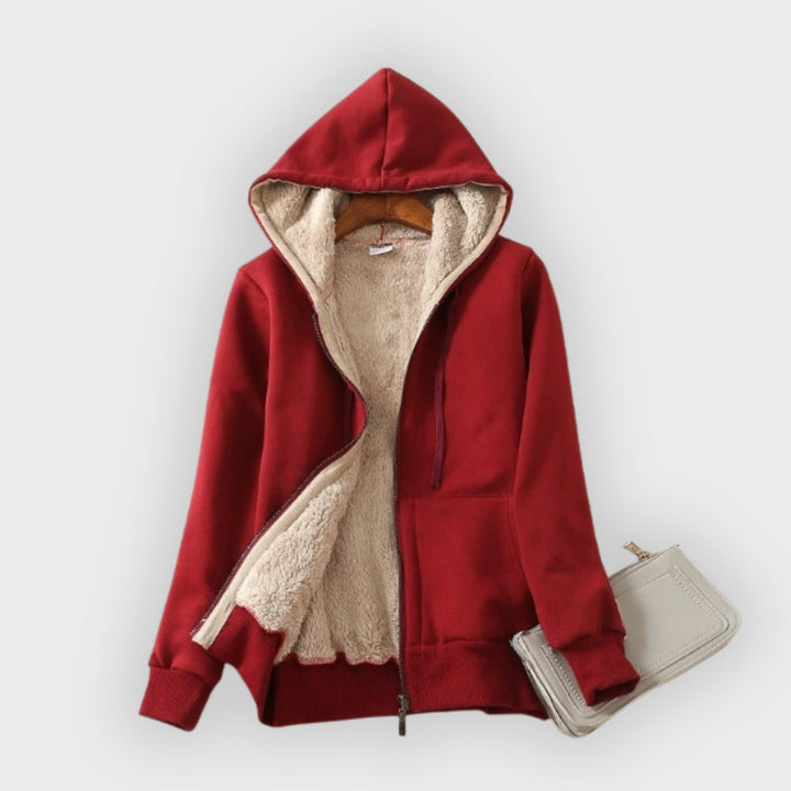 Drune | Kapuzenjacke Sherpa Gefüttert