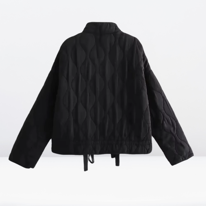 Drune | Damen Steppjacke mit Kordelzug & Reißverschluss