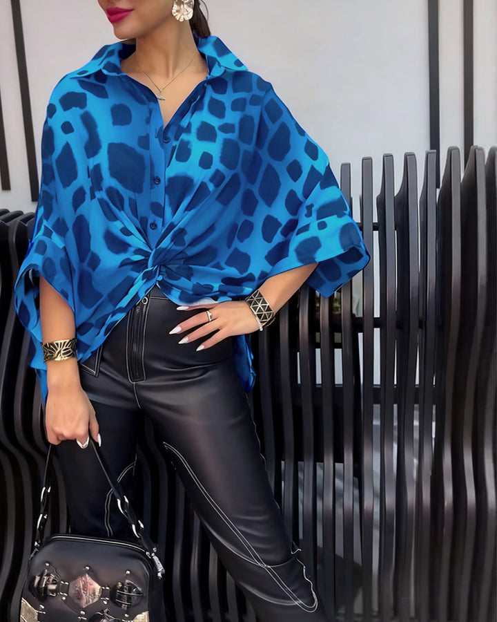 Drune | Revers Leopardenmuster