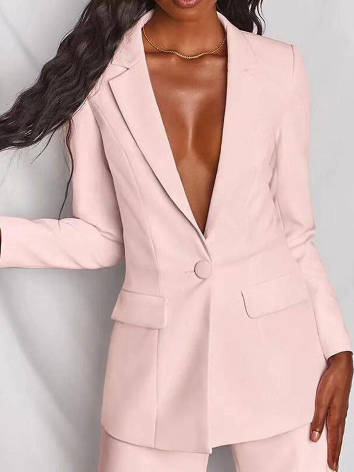 Drune | Blazer und Hose Set für Damen Business Kleidung