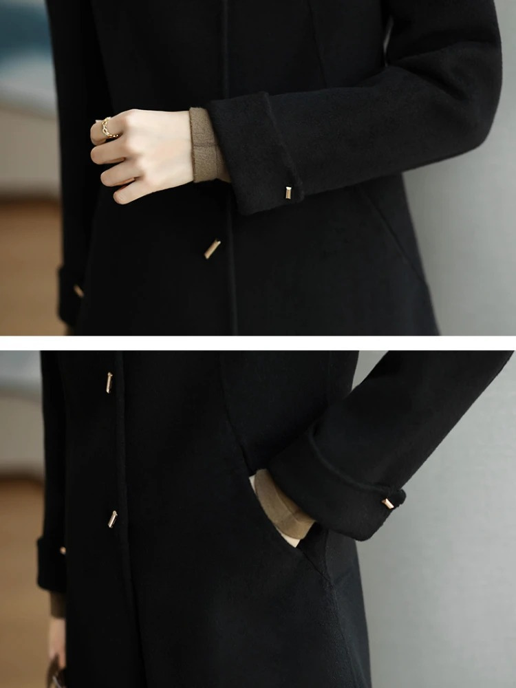 Drune | Klassischer Trenchcoat mit Spitzkragen