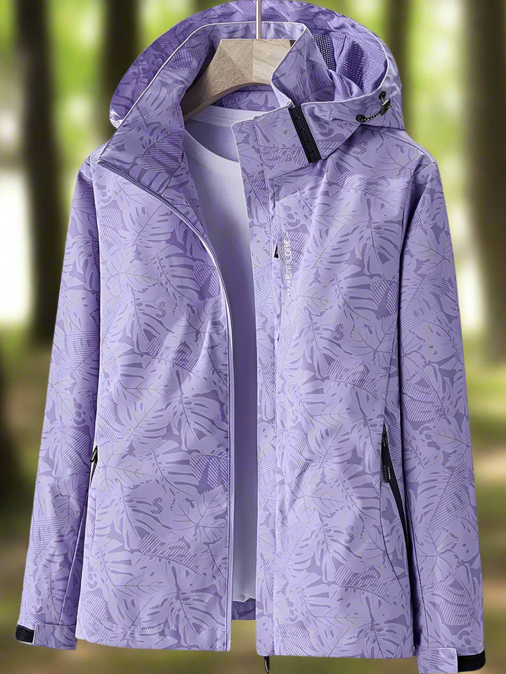 Drune | Wasserdichte Regenjacke mit Kapuze und Reißverschlusstaschen