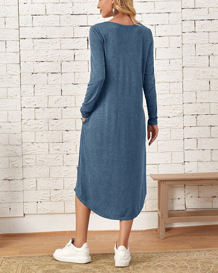 Drune | Lockeres Kleid mit Taschen